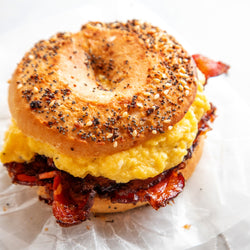Bacon, Egg, & Cheese on Everything Pagel