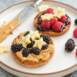 PB & J Toasted English Muffins