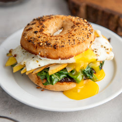 Pear, Jam, & Egg Breakfast Sandwich