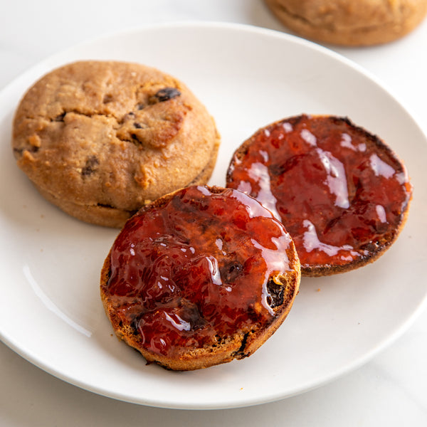 Cinnamon Raisin Allergen Friendly English Muffins 4/Pack